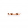 TIFFANY&CO.ATLAS® X CLOSED NARROW RING IN ROSE GOLD, 3 MM WIDE 67788532