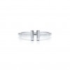 TIFFANY T WIRE RING IN 18K WHITE GOLD