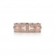 TIFFANY T WIDE PAVÉ DIAMOND RING IN 18K ROSE GOLD