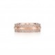 TIFFANY T WIDE PAVÉ DIAMOND RING IN 18K ROSE GOLD