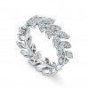 TIFFANY VICTORIA® DIAMOND VINE BAND RING IN PLATINUM