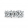 TIFFANY VICTORIA® DIAMOND VINE BAND RING IN PLATINUM