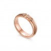 Tiffany T Narrow Diamond Ring in 18k Rose Gold