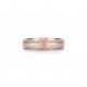 Tiffany T Narrow Pavé Diamond Ring in 18k Rose Gold