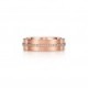 TIFFANY T WIDE DIAMOND RING IN 18K ROSE GOLD