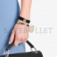 LOUIS VUITTON NANOGRAM STRASS BRACELET M64860