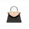 FENDI PEEKABOO ISEEU MEDIUM - ROSE BLACK LEATHER BAG 8BN321A6V3F1CJZ (33.5*25.5*13cm)