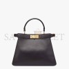 FENDI PEEKABOO ISEEU MEDIUM - ROSE BLACK LEATHER BAG 8BN321A6V3F1CJZ (33.5*25.5*13cm)