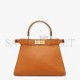 FENDI PEEKABOO ISEEU MEDIUM - BROWN LEATHER BAG 8BN321A6V3F1D48 (33.5*25.5*13cm)