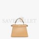 FENDI PEEKABOO ISEEU PETITE - BEIGE PADDED NAPPA LEATHER BAG 8BN335ABVEF15KR (20*15.5*11cm)