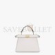 FENDI PEEKABOO ISEEU PETITE - WHITE PADDED NAPPA LEATHER BAG 8BN335ABVEF0QVL (20*15.5*11cm)