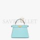 FENDI PEEKABOO ISEEU PETITE - TURQUOISE PADDED NAPPA LEATHER 8BN335ABVEF1JTX (20*15.5*11cm)