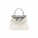 FENDI PEEKABOO ISEEU MEDIUM - TWO TONE PRINTED LEATHER ROMA CAPSULE 8BN321AMWTF1C6C (33.5*25.5*13cm)