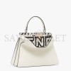 FENDI PEEKABOO ISEEU MEDIUM - TWO TONE PRINTED LEATHER ROMA CAPSULE 8BN321AMWTF1C6C (33.5*25.5*13cm)