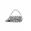 FENDI BAGUETTE - TWO-TONE LEATHER FENDI ROMA CAPSULE BAG 8BR600AMWQF1C6C (27*15*6cm)