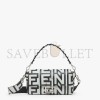 FENDI BAGUETTE - TWO-TONE LEATHER FENDI ROMA CAPSULE BAG 8BR600AMWQF1C6C (27*15*6cm)