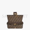 FENDI BAGUETTE - JACQUARD FF FABRIC BAG 8BR600A6V5F17U4 (27*15*6cm)