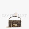 FENDI BAGUETTE MINI - JACQUARD FF FABRIC BAG 8BS017A6V5F17U4 (19*11.5*4cm)