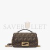 FENDI BAGUETTE CHAIN MIDI - FF JACQUARD FABRIC BAG 8BR793AKBZF1EM3 (24*14.5*7cm)