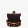 FENDI BAGUETTE - BROWN SHEEPSKIN BAG 8BR600A8HPF180S (27*15*6cm)