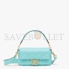 FENDI BAGUETTE - TURQUOISE NAPPA LEATHER BAG 8BR600A72VF1JTY (27*15*6cm)