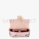 FENDI BAGUETTE - PINK SEQUIN AND LEATHER BAG 8BR600AMP0F0J2F (27*15*6cm)