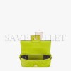 FENDI BAGUETTE MINI - ACID GREEN NAPPA LEATHER BAG 8BS017A72VF1JCM (19*11.5*4cm)