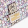 FENDI BAGUETTE - RE-EDITION BAG WITH MULTICOLOR EMBROIDERY 8BR600ALS0F1DMI (27*15*6cm)