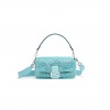 FENDI BAGUETTE - RE-EDITION BAG IN TURQUOISE STONES AND BEADS 8BR600AMM3F1JSQ (27*15*6cm)