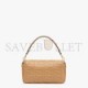 FENDI BAGUETTE - BEIGE LEATHER BAG 8BR600A72VF1BZ2 (27*15*6cm)