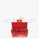 FENDI BAGUETTE MINI - DARK RED SEQUIN AND LEATHER BAG 8BS017AMP0F0V3L (19*11.5*4cm)