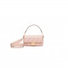 FENDI BAGUETTE - PINK FF CANVAS BAG 8BR600AMCDF1J4A (27*15*6cm)