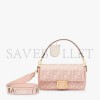 FENDI BAGUETTE - PINK FF CANVAS BAG 8BR600AMCDF1J4A (27*15*6cm)