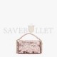 FENDI BAGUETTE MINI - PINK SEQUIN AND LEATHER BAG 8BS017AMP0F0J2F (19*11.5*4cm)