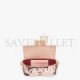 FENDI BAGUETTE MINI - PINK SEQUIN AND LEATHER BAG 8BS017AMP0F0J2F (19*11.5*4cm)