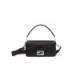 FENDI BAGUETTE - RE-EDITION BAG IN BLACK SATIN 8BR600AL9XF0GXN (27*15*6cm)