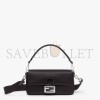 FENDI BAGUETTE - RE-EDITION BAG IN BLACK SATIN 8BR600AL9XF0GXN (27*15*6cm)