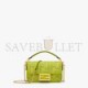 FENDI BAGUETTE MINI - ACID GREEN FF CANVAS BAG 8BS017AMCDF1JCM (19*11.5*4cm)