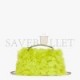 FENDI BAGUETTE CHAIN MIDI - ACID GREEN SHEEPSKIN BAG 8BR793AM2KF1JCX (24*14.5*7cm)