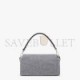 FENDI BAGUETTE - RE-EDITION BAG IN DARK GRAY CASHMERE 8BR600AM2QF1IV4 (27*15*6cm)