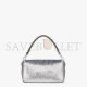 FENDI BAGUETTE - RE-EDITION BAG IN ALUMINUM-TONE SEQUINS 8BR600ALMFF0JG7 (27*15*6cm)