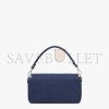 FENDI BAGUETTE - RE-EDITION BAG IN BLUE DENIM 8BR600AL9WF0KR1 (27*15*6cm)