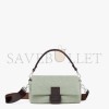 FENDI BAGUETTE - MINT GREEN CASHMERE BAG 8BR600ALMEF1DMH (27*15*6cm)