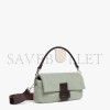 FENDI BAGUETTE - MINT GREEN CASHMERE BAG 8BR600ALMEF1DMH (27*15*6cm)