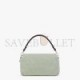 FENDI BAGUETTE - MINT GREEN CASHMERE BAG 8BR600ALMEF1DMH (27*15*6cm)