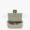 FENDI BAGUETTE - MINT GREEN CASHMERE BAG 8BR600ALMEF1DMH (27*15*6cm)