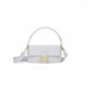 FENDI BAGUETTE - LIGHT BLUE STRIPED FABRIC BAG 8BR600ALVQF1J60 (27*15*6cm)