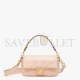 FENDI BAGUETTE - PALE PINK NAPPA LEATHER BAG 8BR600A72VF171M (27*15*6cm)