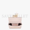 FENDI BAGUETTE MINI - PINK FF NAPPA LEATHER BAG 8BS017A72VF180X (19*11.5*4cm)