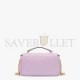 FENDI BAGUETTE CHAIN MIDI - LILAC NAPPA LEATHER BAG 8BR793AH9CF1HO5 (24*14.5*7cm)